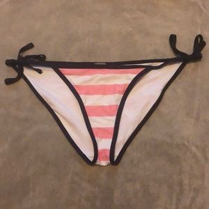 Striped bikini bottom (tie)